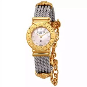 Charriol st tropez mother of pearl two tone